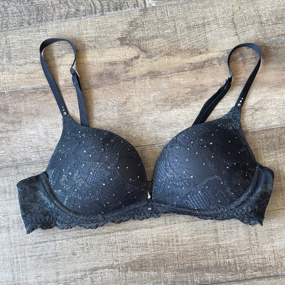 Victoria's Secret Black Lace Bra